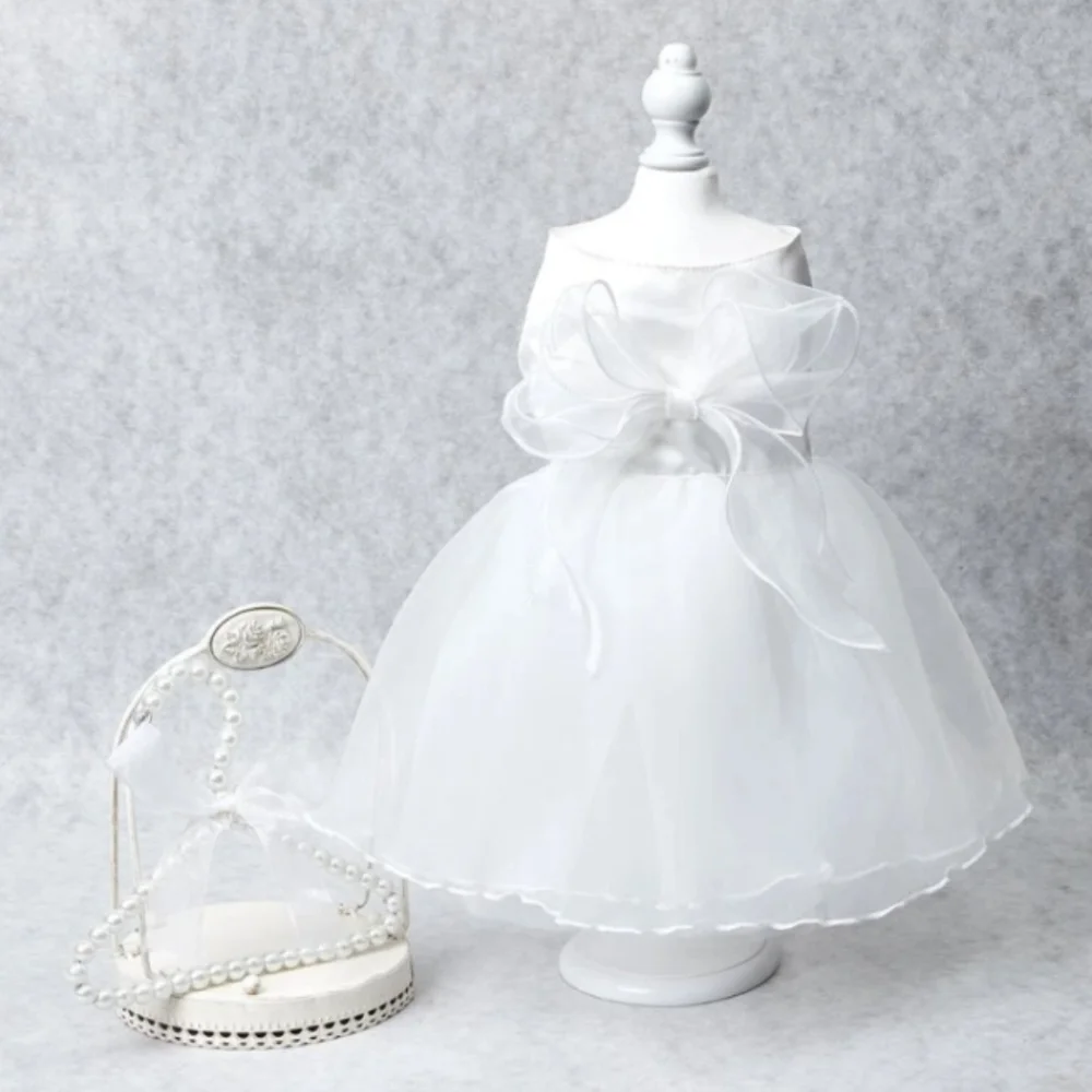 New dog wedding bridal dress